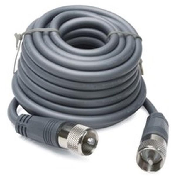 Astatic Astatic 8X9 9 ft. Pre-Made RG8X Mini Gray Coaxial Cable 8X9